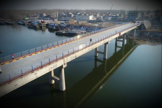 一橋飛架南北，舊貌換新顏–渦陽(yáng)縣高爐大橋危橋改造紀(jì)實(shí)